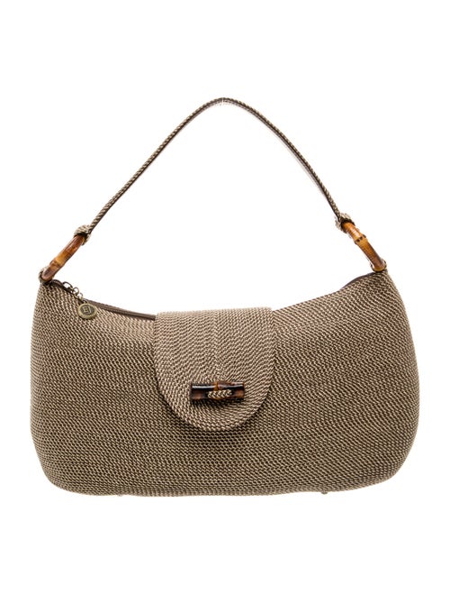 Eric Javits Bamboo Shoulder Bag
