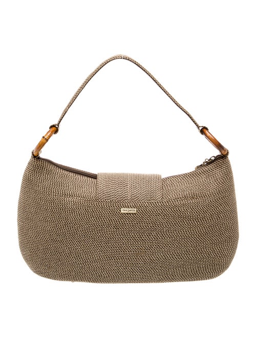 Eric Javits Bamboo Shoulder Bag