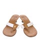 Eric Javits Leather Slides