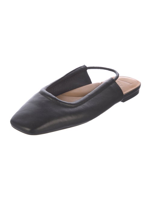 Eric Javits Leather Slingback Flats