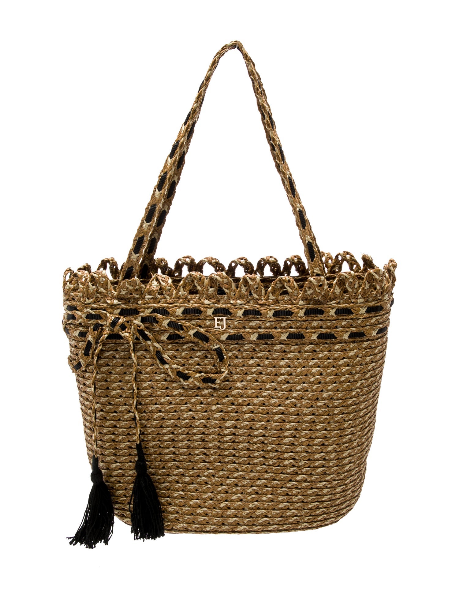 Eric Javits Straw Shoulder Bag