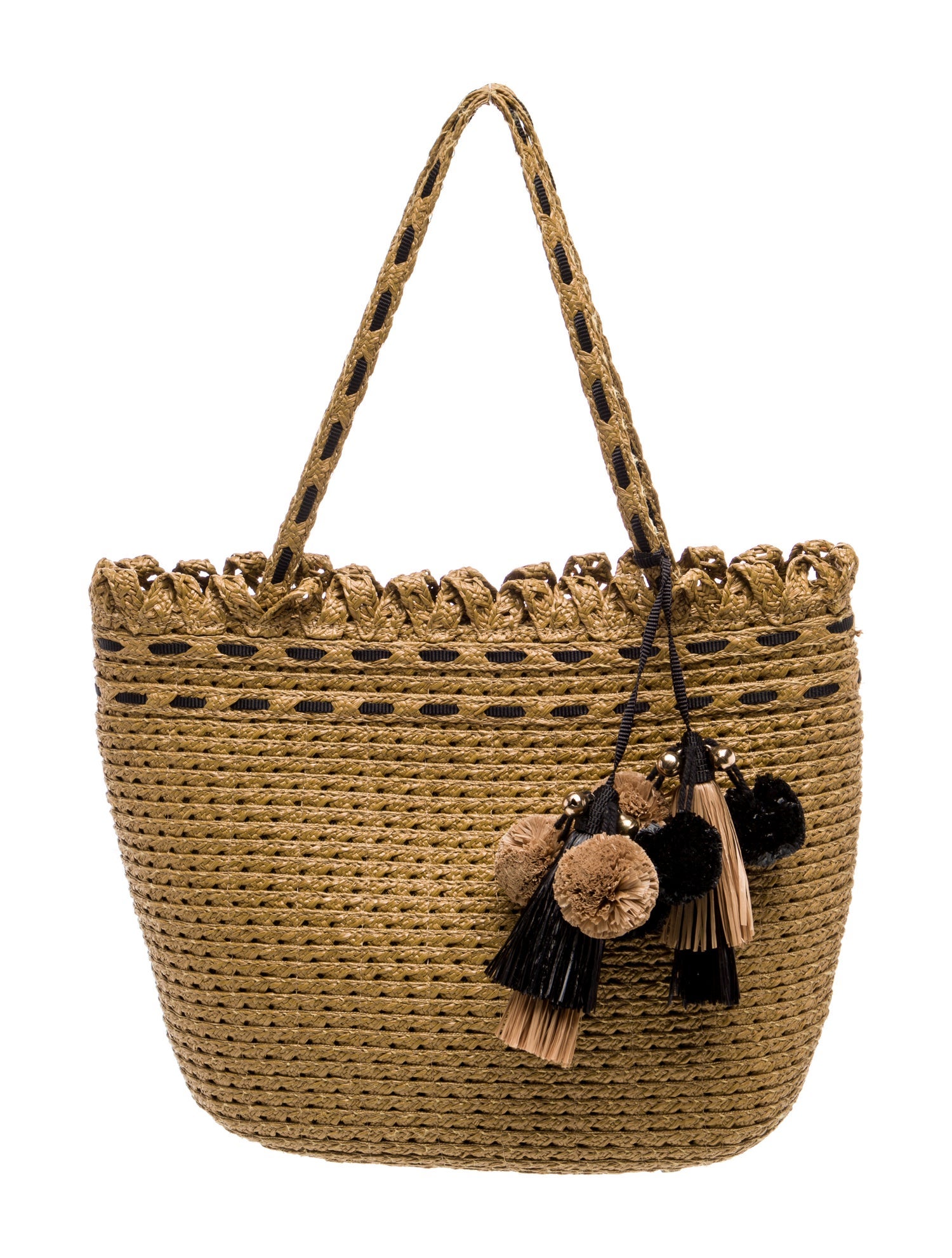 Eric Javits Straw Bucket Bag