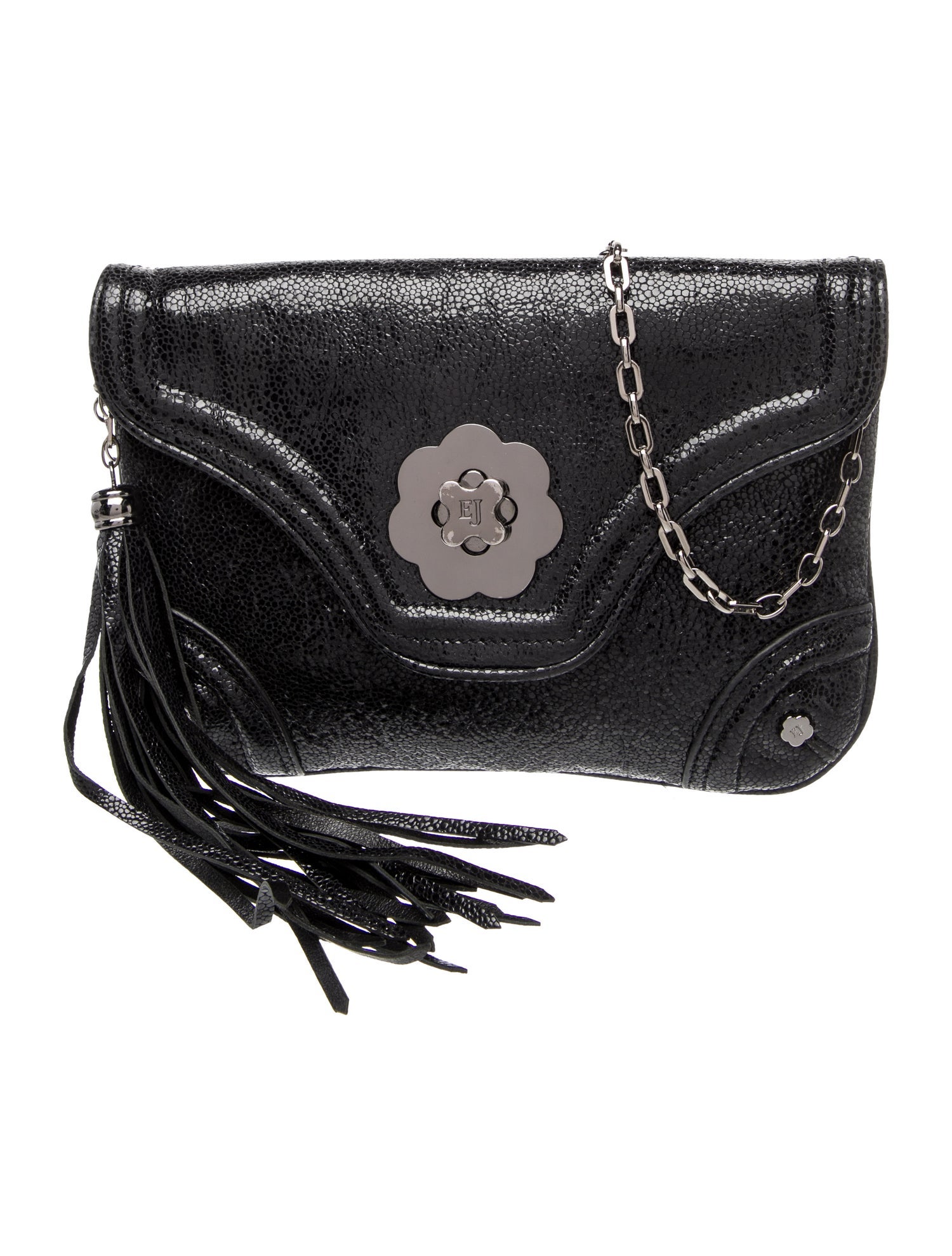 Eric Javits Leather Evening Bag