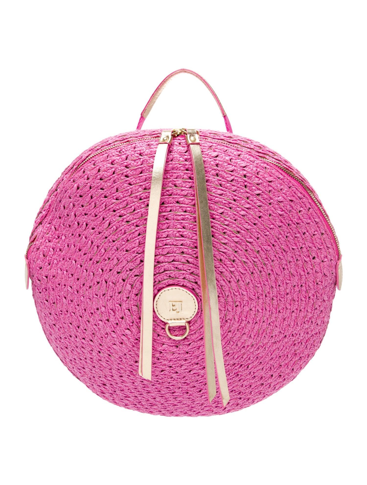 Eric Javits Straw Backpack