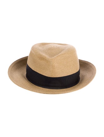 Eric Javits Straw Fedora Hat
