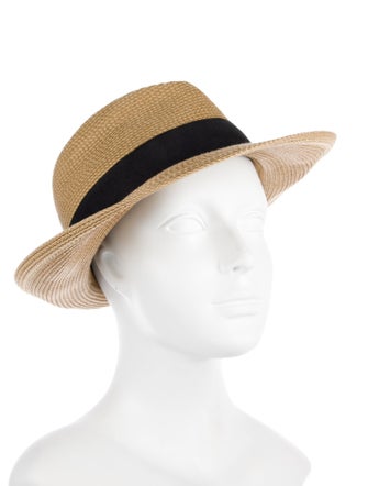 Eric Javits Straw Fedora Hat