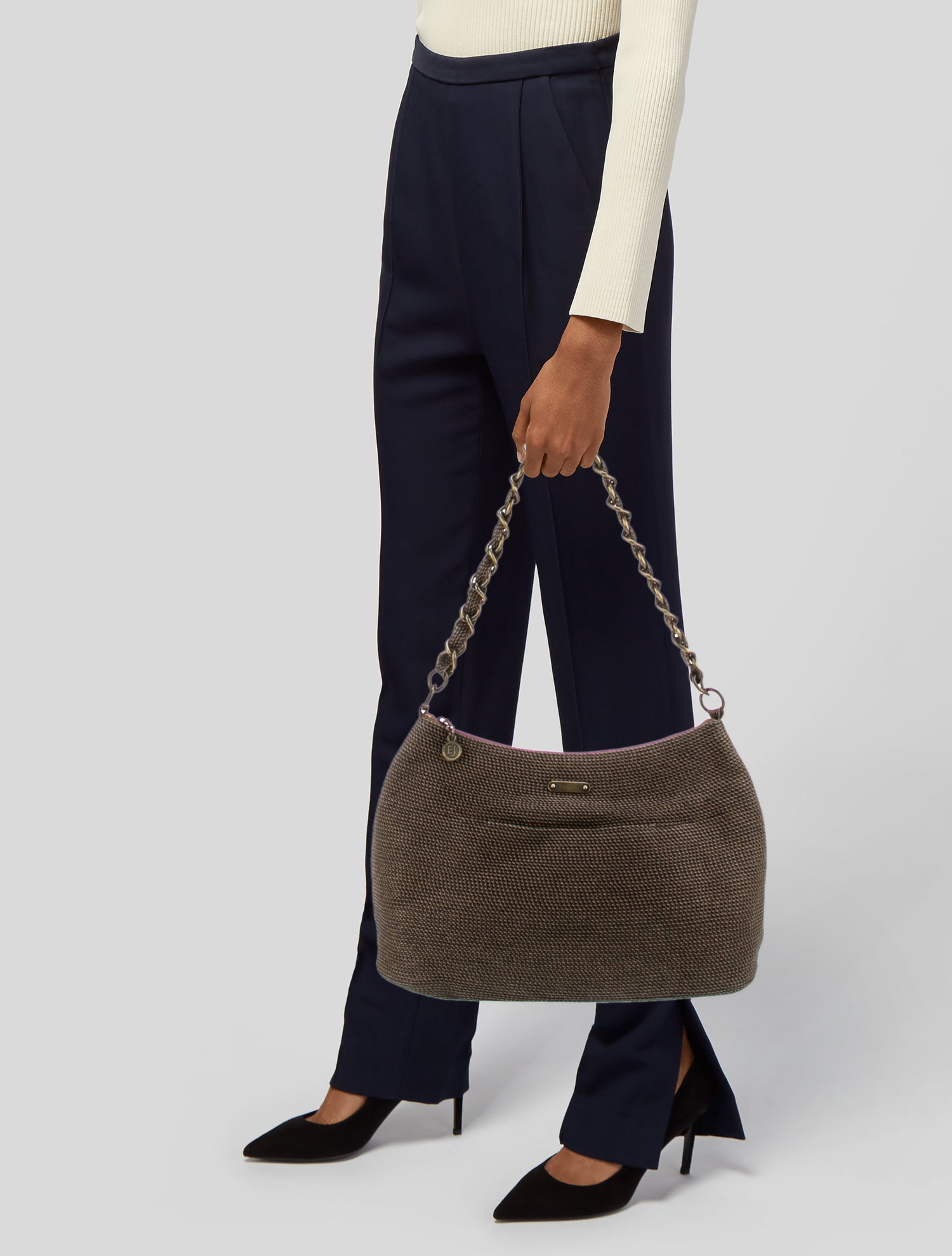 Eric Javits Raffia Shoulder Bag