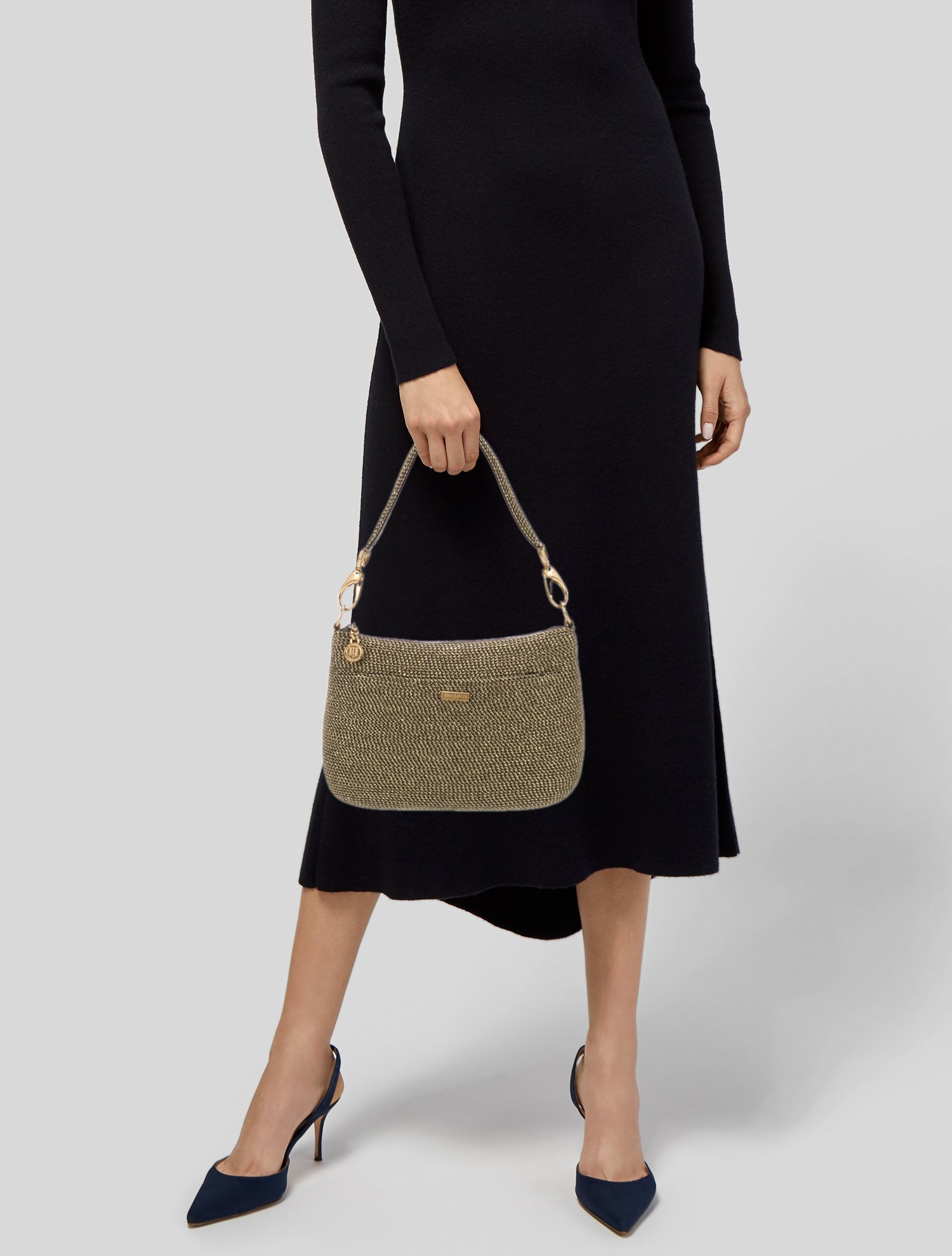 Eric Javits Straw Shoulder Bag