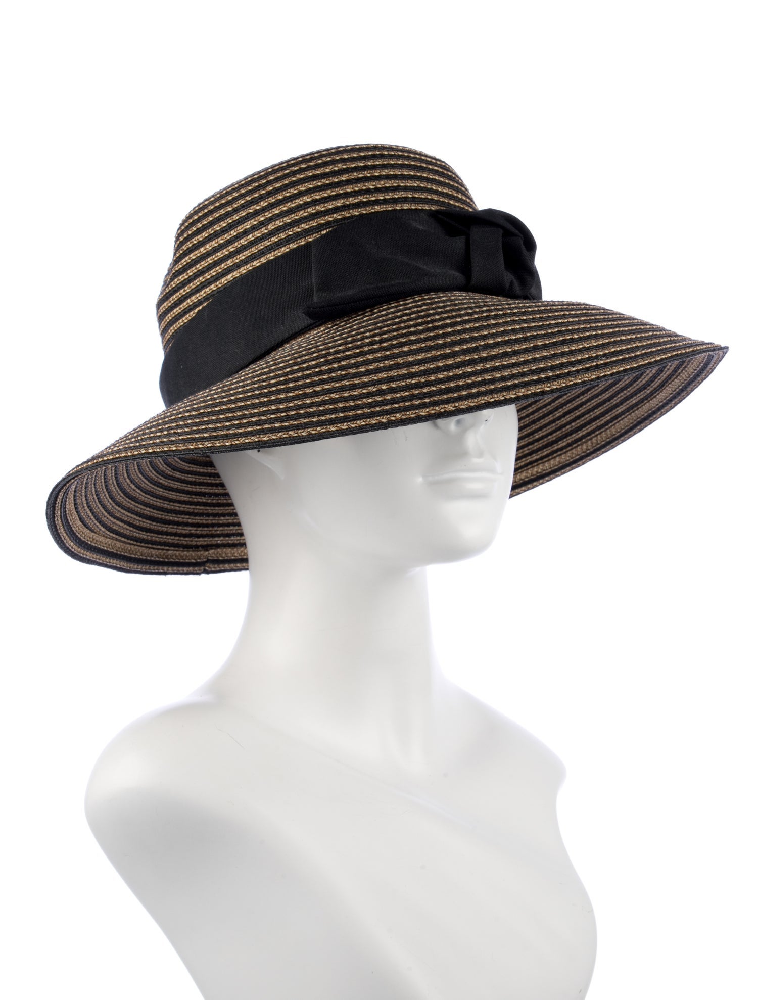 Eric Javits Striped Straw Hat