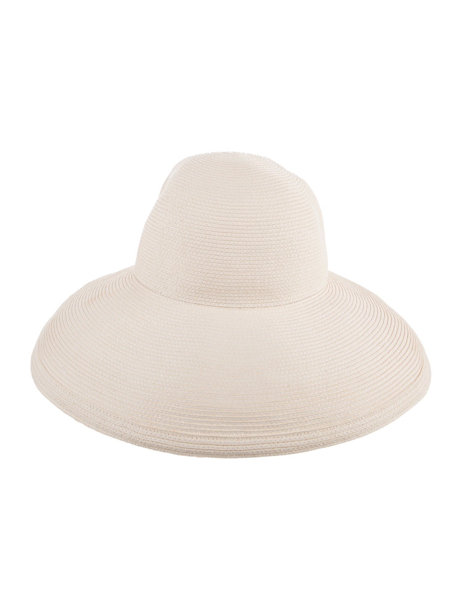 Eric Javits Tan Wide Brim Hat