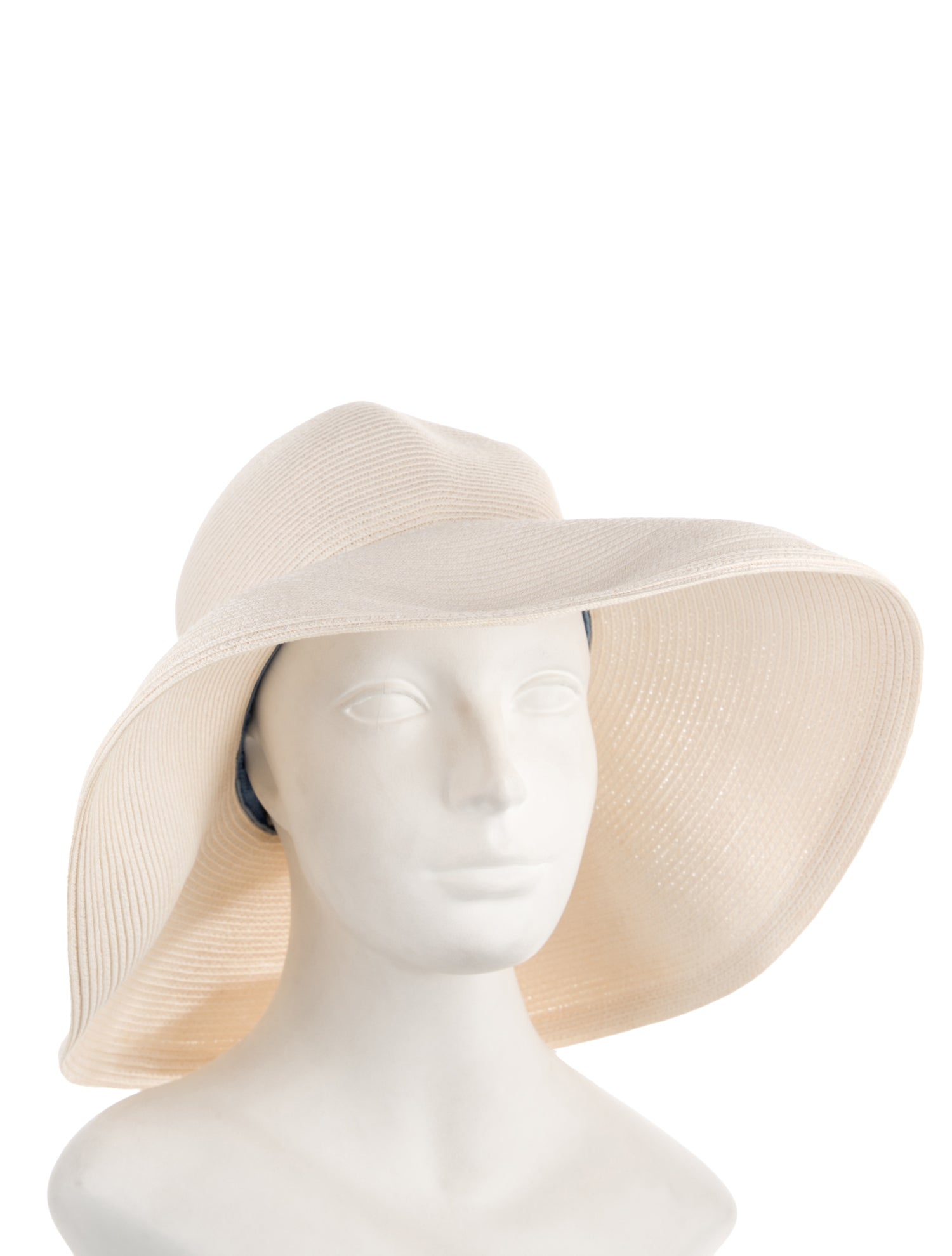 Eric Javits Tan Wide Brim Hat