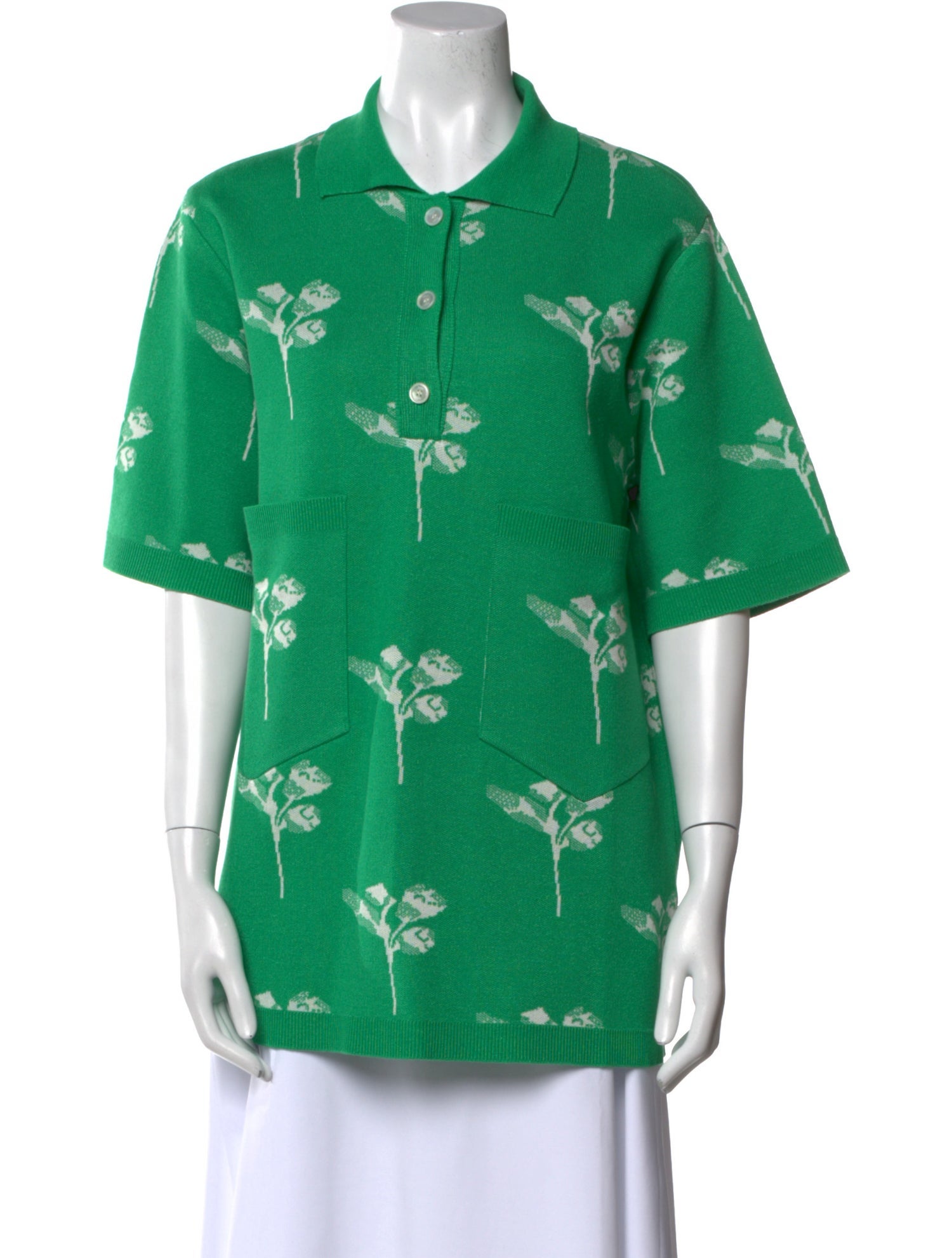 EENK Linen Floral Print Tunic