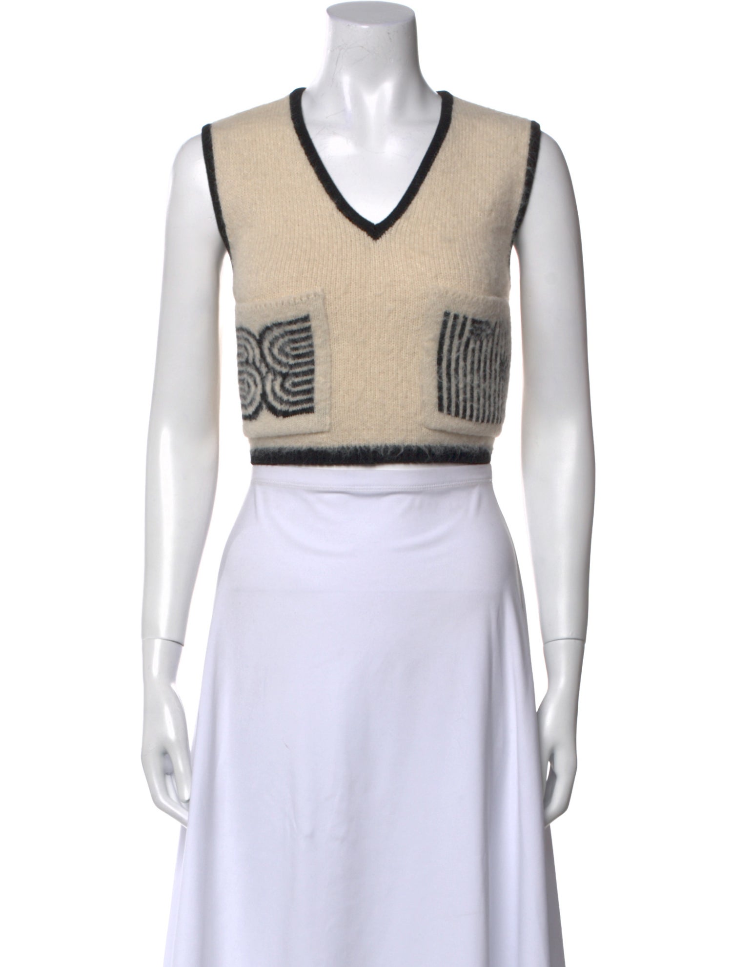 EENK Nylon Graphic Print Sweater w/ Tags