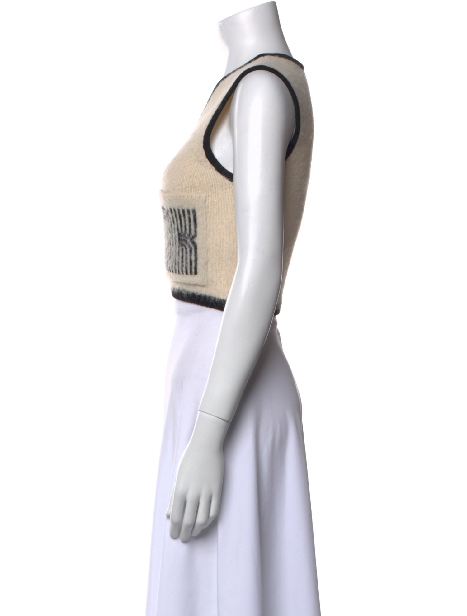 EENK Nylon Graphic Print Sweater w/ Tags