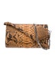 Eileen Kramer Chain-Link Python Shoulder Bag