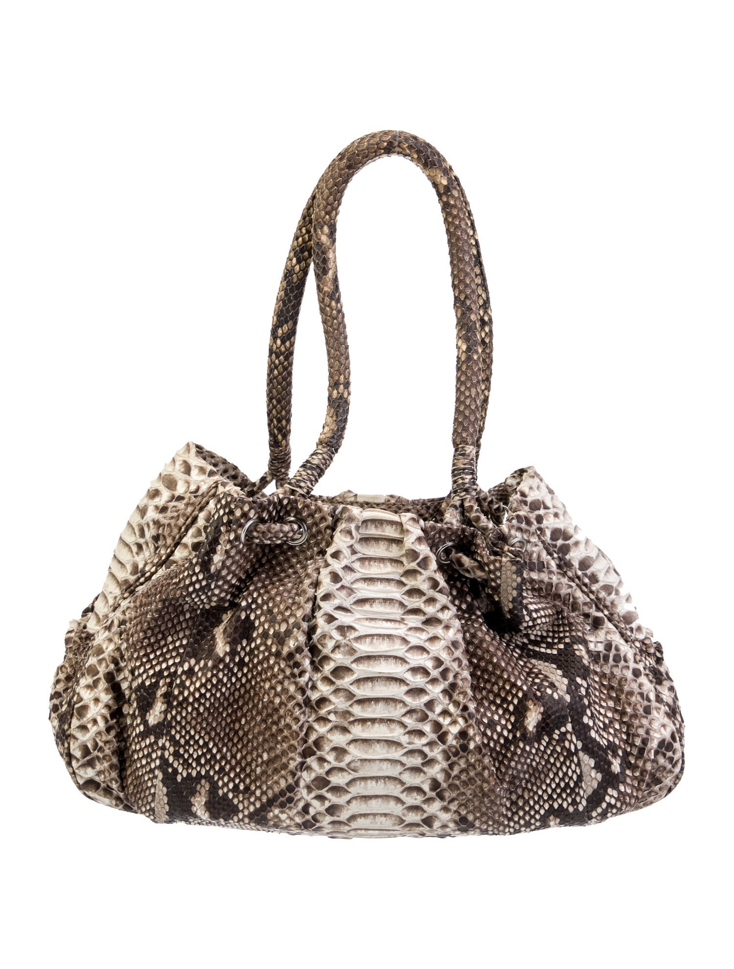 Eileen Kramer Python Shoulder Bag