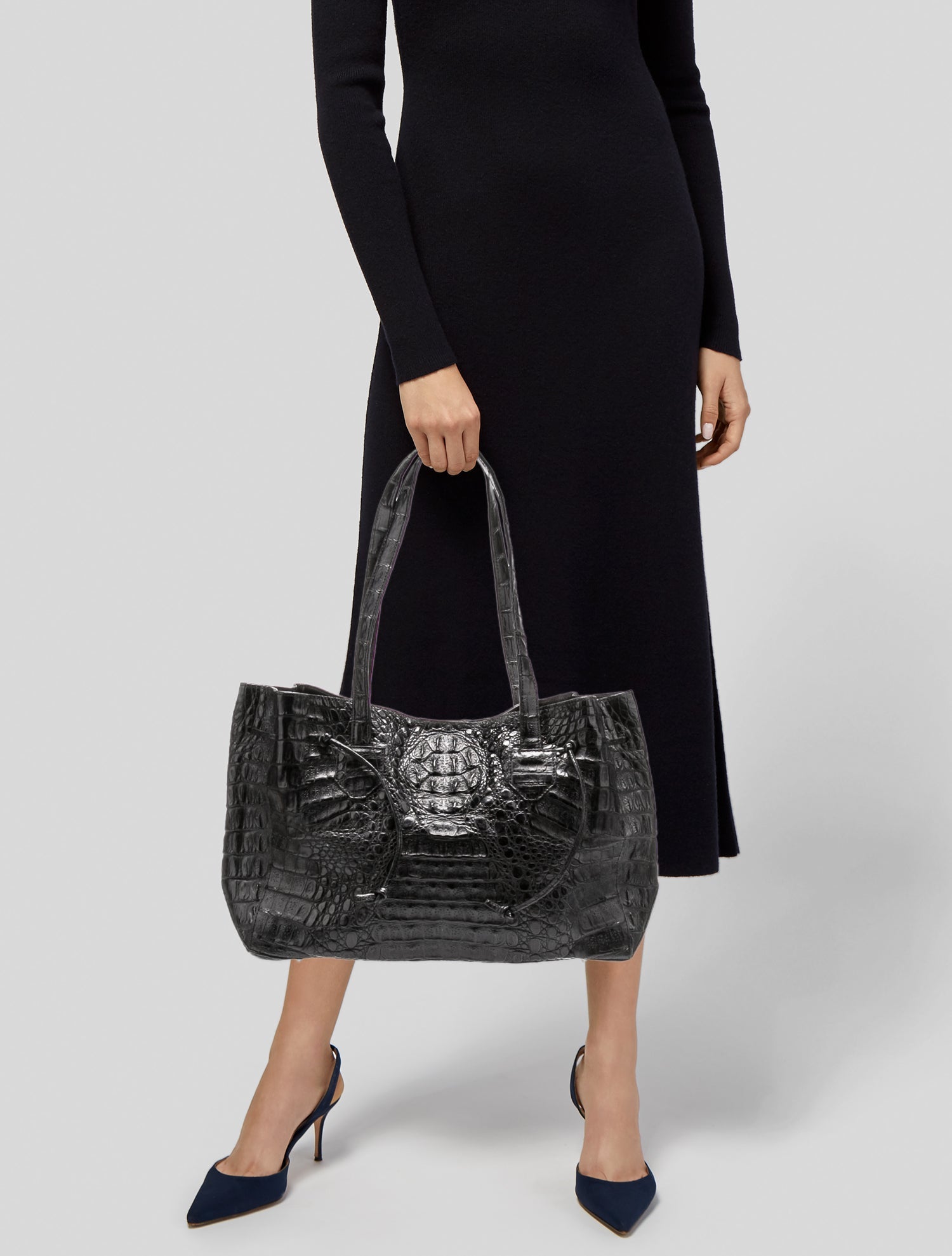 Eileen Kramer Alligator Shoulder Bag