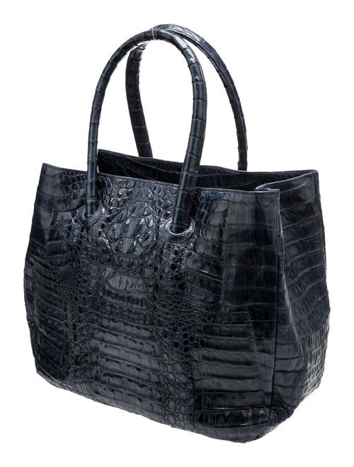 Eileen Kramer Crocodile Top Handle Bag