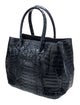 Eileen Kramer Crocodile Top Handle Bag