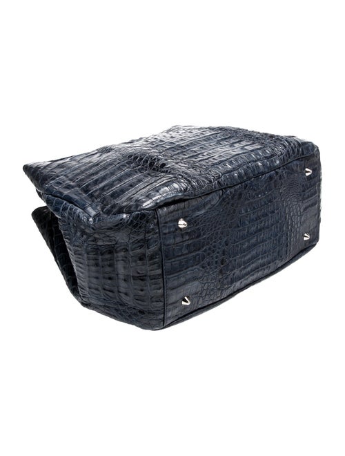 Eileen Kramer Crocodile Top Handle Bag