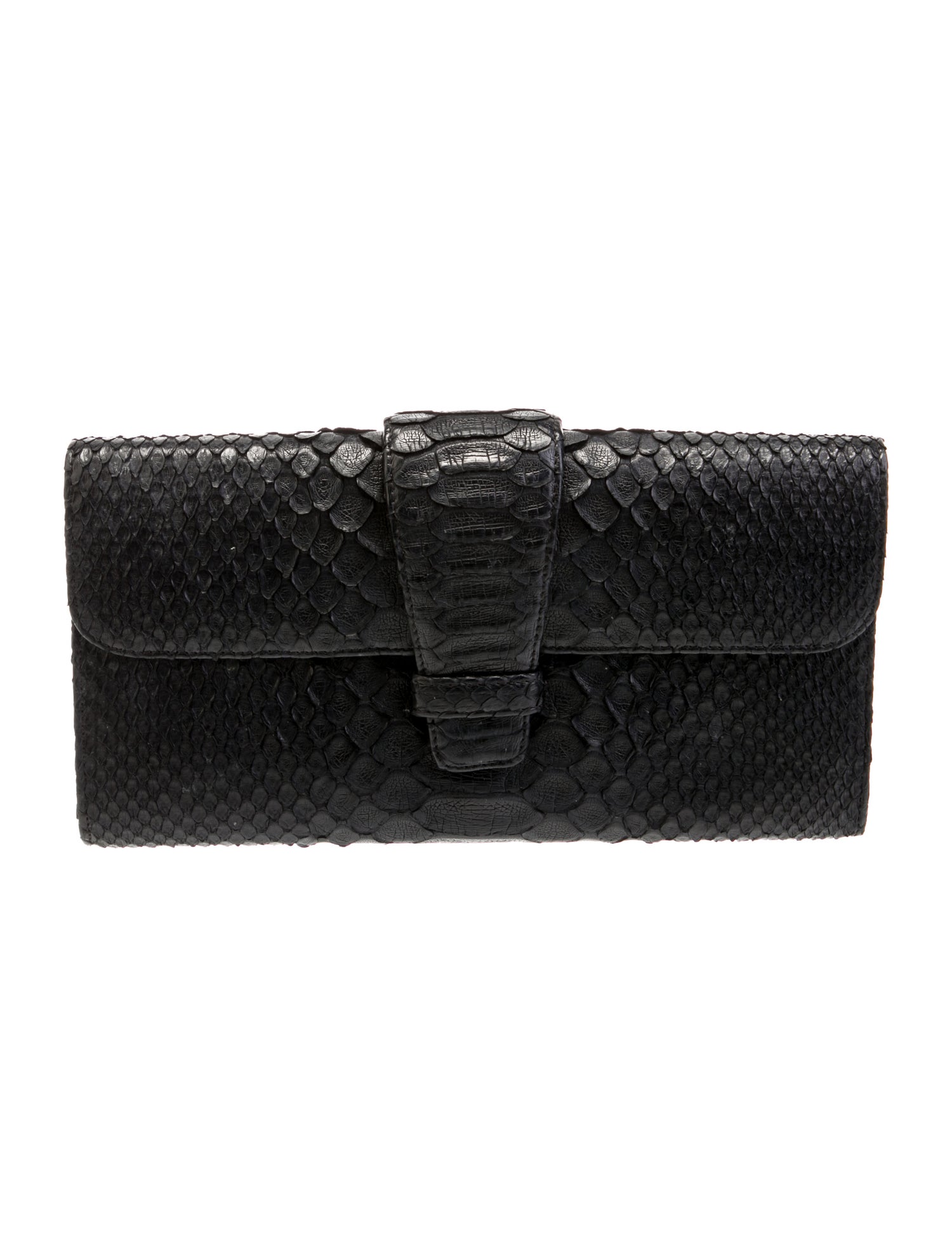 Eileen Kramer Python Clutch