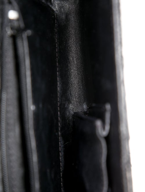 Eileen Kramer Python Clutch