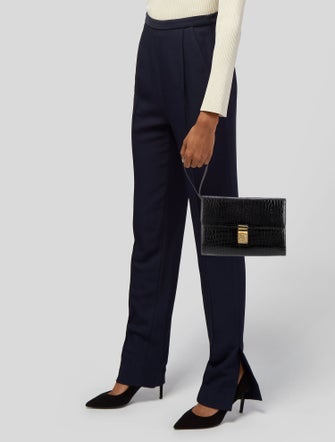 Eileen Kramer Alligator Clutch