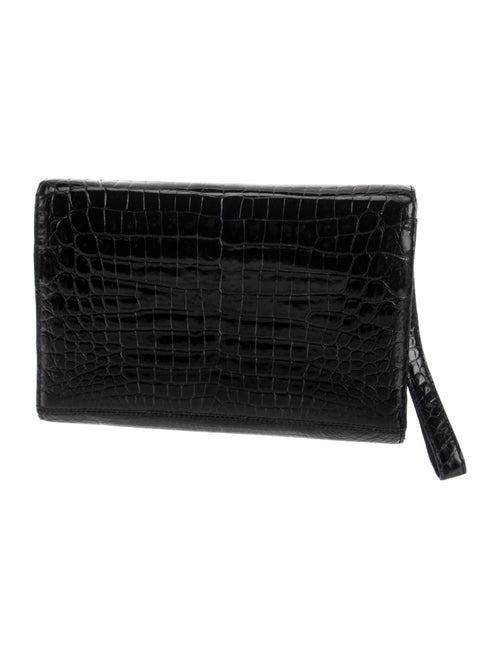 Eileen Kramer Alligator Clutch