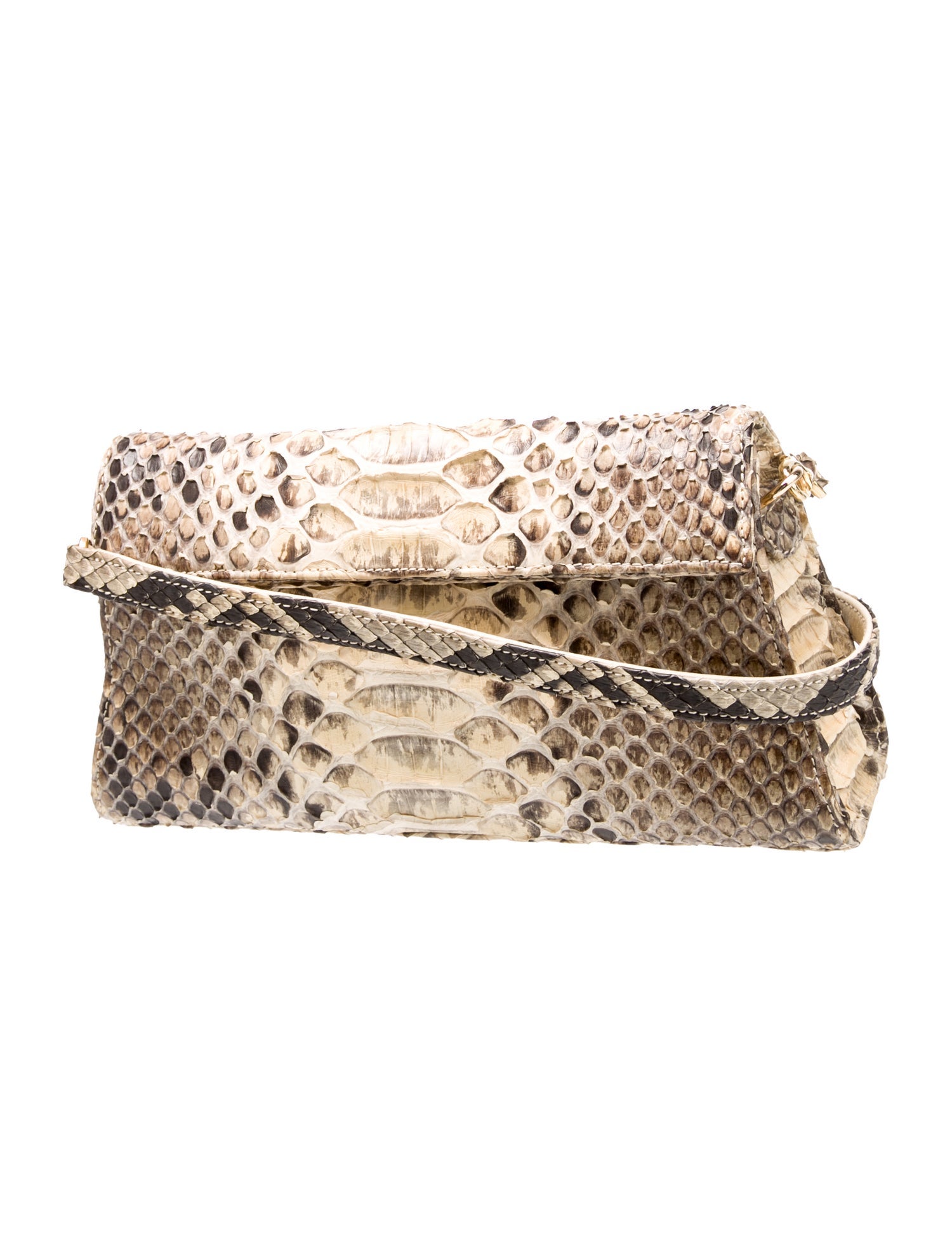 Eileen Kramer Python Shoulder Bag