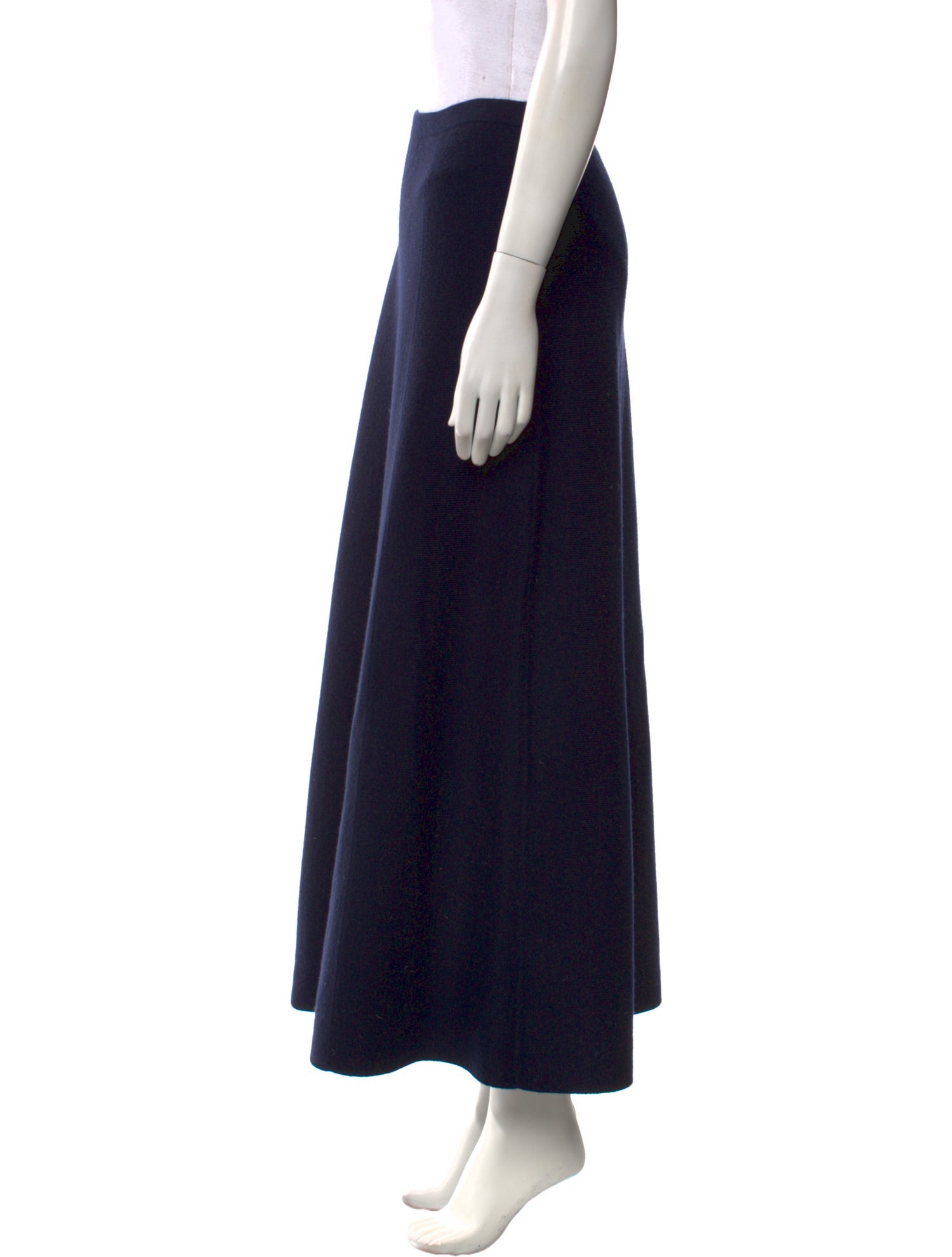 Eleanor Leftwich Merino Wool Midi Length Skirt