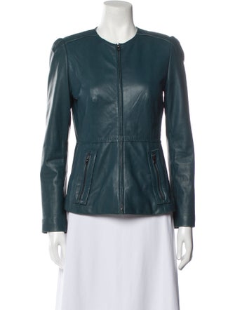 Elie Tahari Leather Jacket