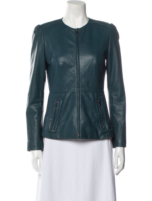Elie Tahari Leather Jacket