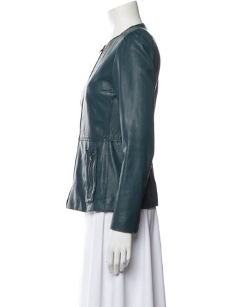 Elie Tahari Leather Jacket