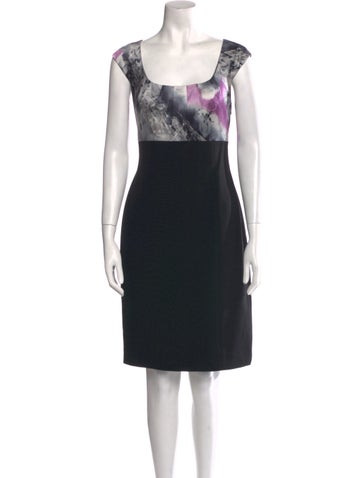 Elie Tahari Dresses Silk Knee-Length Dress US 8 | M