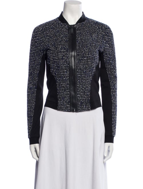 Elie Tahari Tweed Pattern Jacket