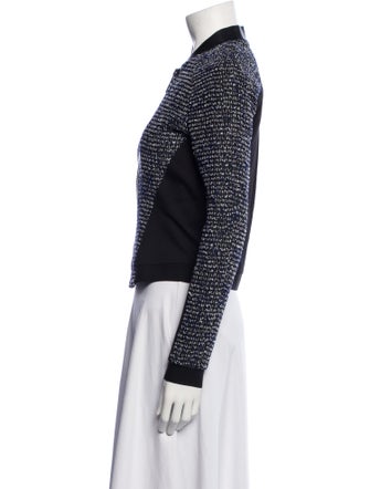 Elie Tahari Tweed Pattern Jacket