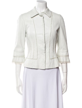 Elie Tahari Biker Jacket