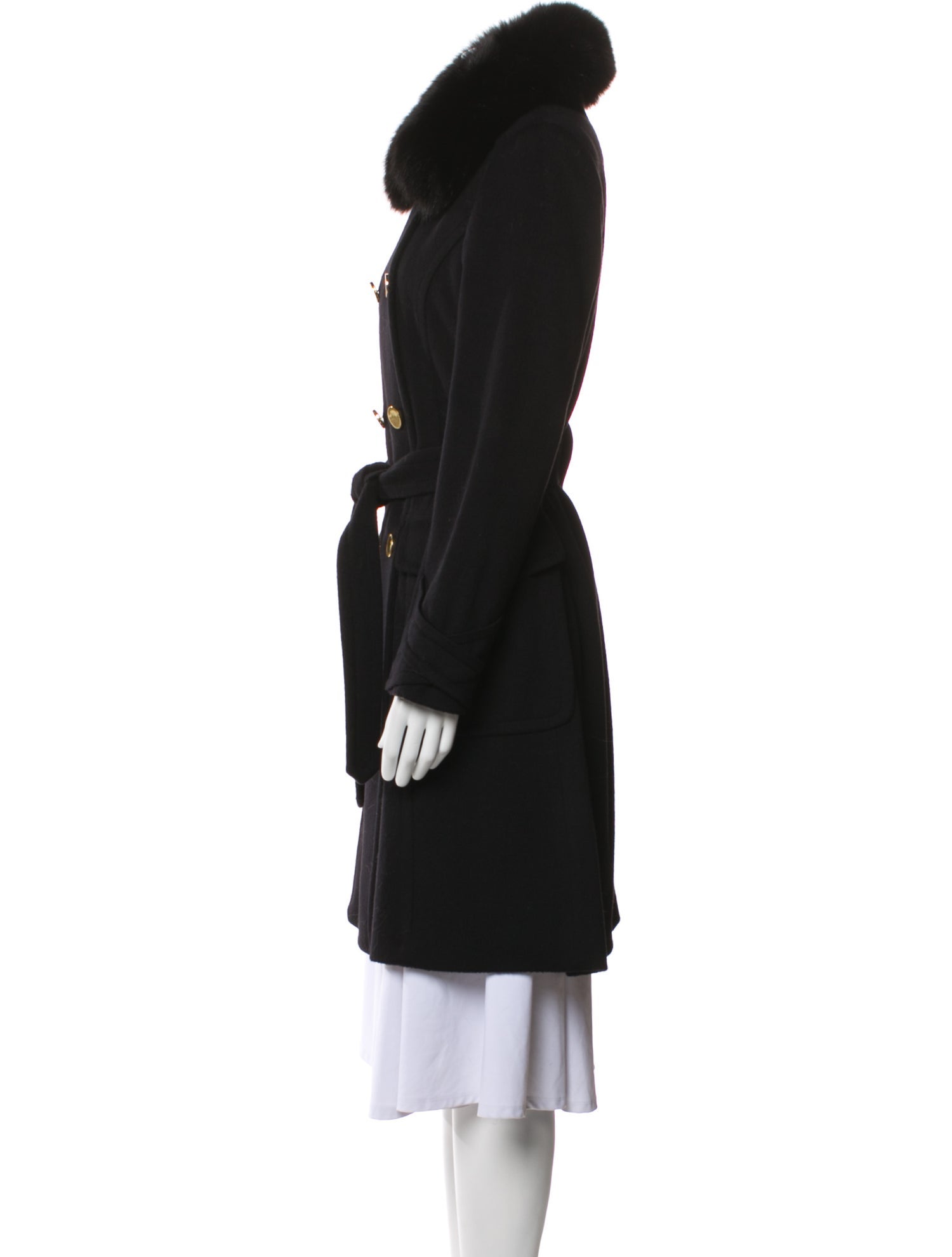 Elie Tahari Wool Peacoat