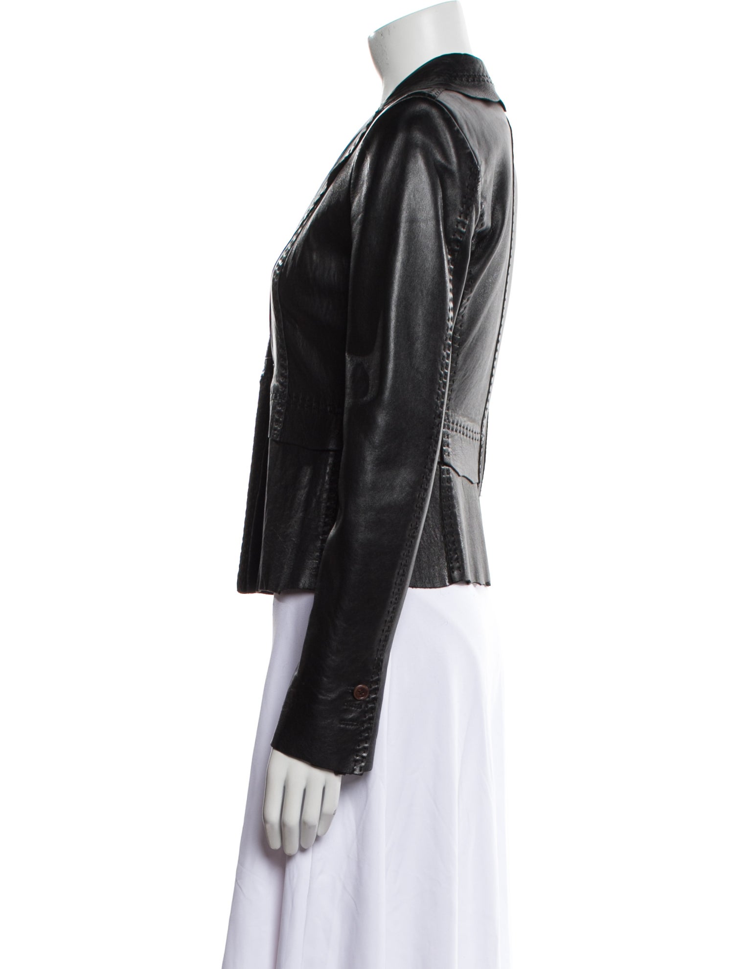 Elie Tahari Biker Jacket