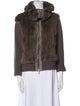 Elie Tahari Angora Fur Jacket