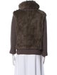 Elie Tahari Angora Fur Jacket