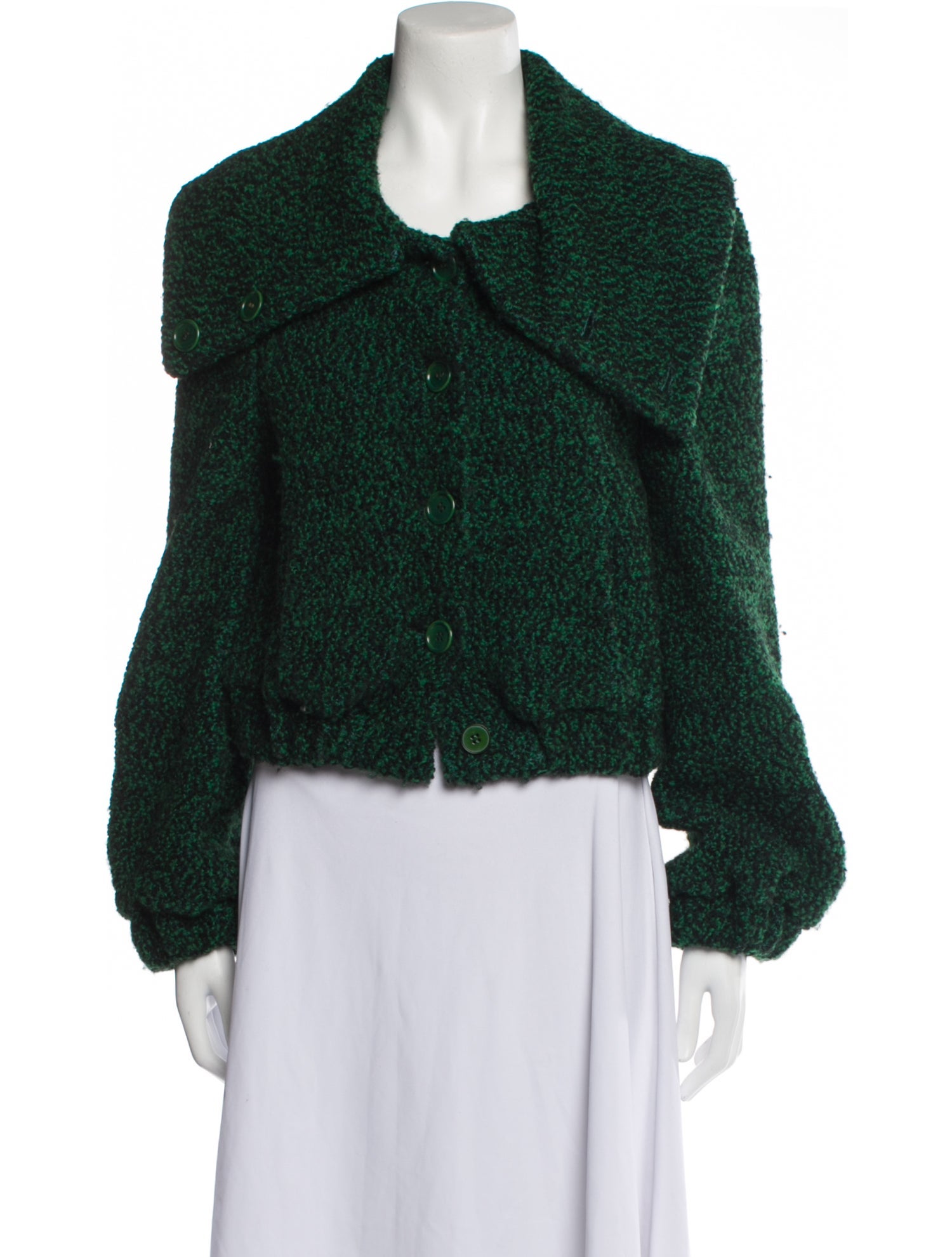 Eley Kishimoto Tweed Pattern Evening Jacket - Green Jackets, Clothing ...