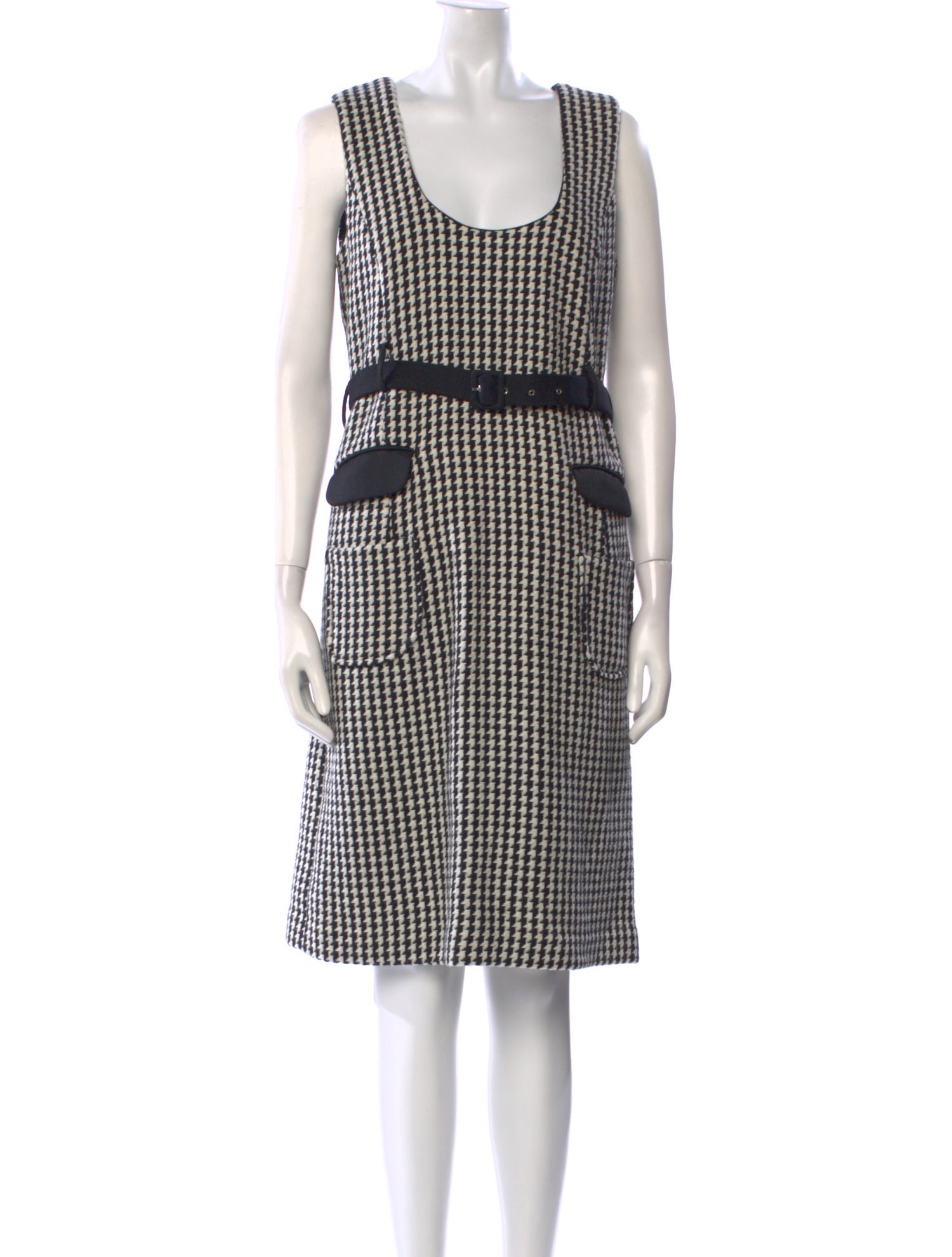 Eley Kishimoto Plaid Print Knee-Length Dress