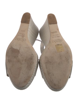 Elizee Leather Espadrilles