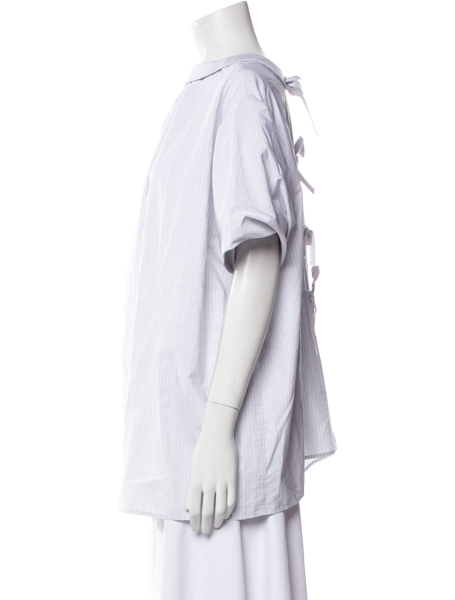 ELEPH Bateau Neckline Short Sleeve Tunic