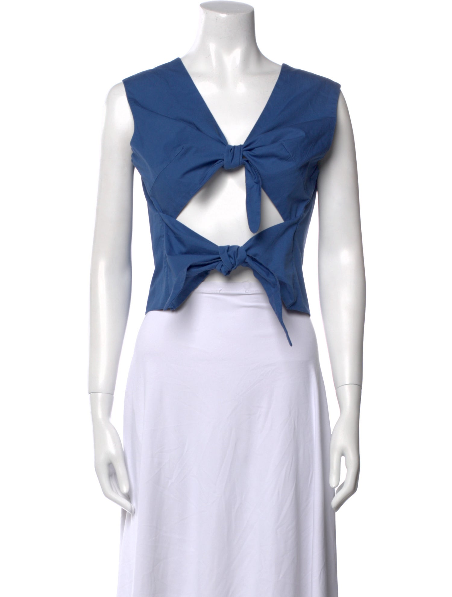 ELEPH V-Neck Sleeveless Crop Top w/ Tags