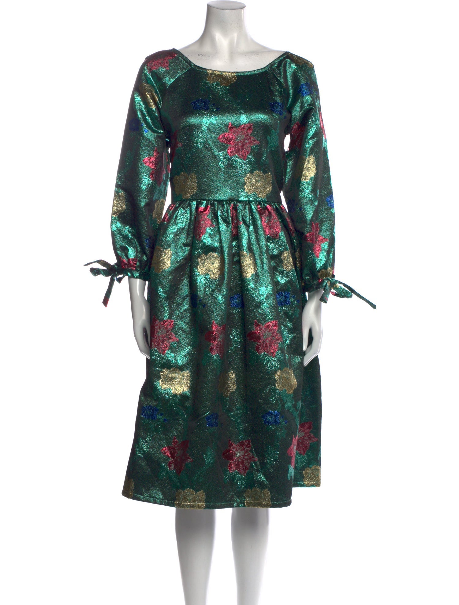 Eliza Faulkner Printed Knee-Length Dress w/ Tags