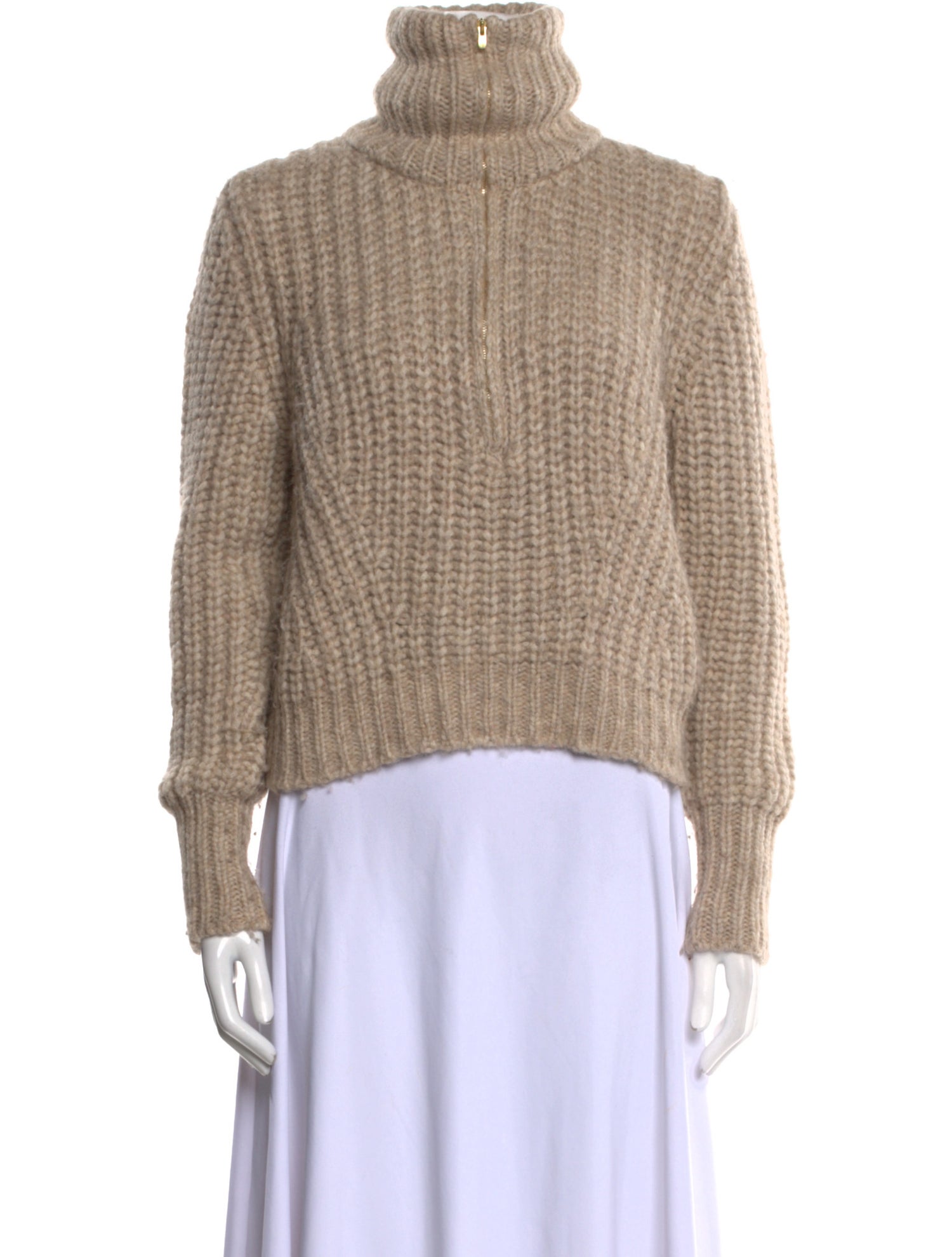 Eleven Six Baby Alpaca Turtleneck Sweater