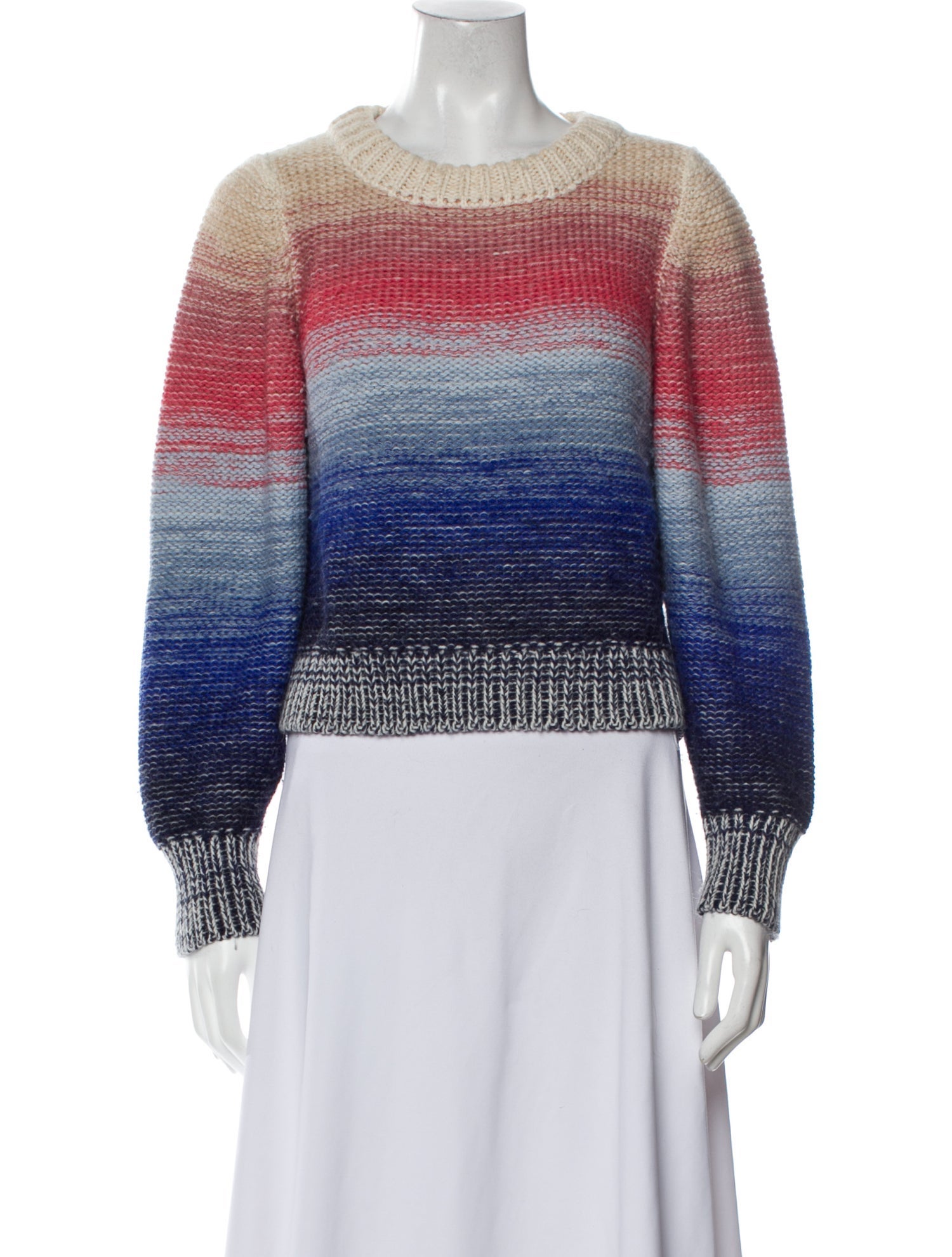 Eleven Six Alpaca Striped Sweater