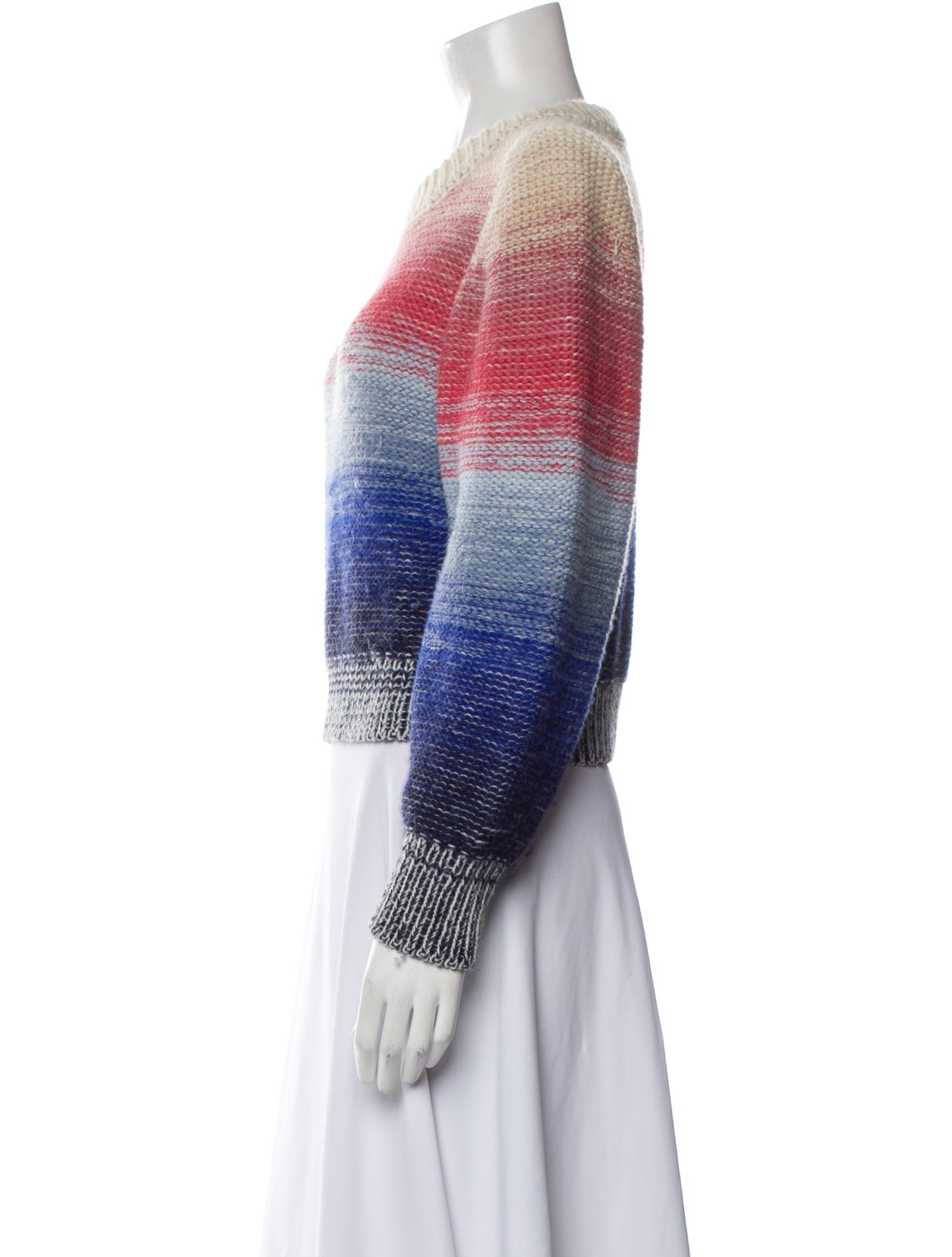 Eleven Six Alpaca Striped Sweater